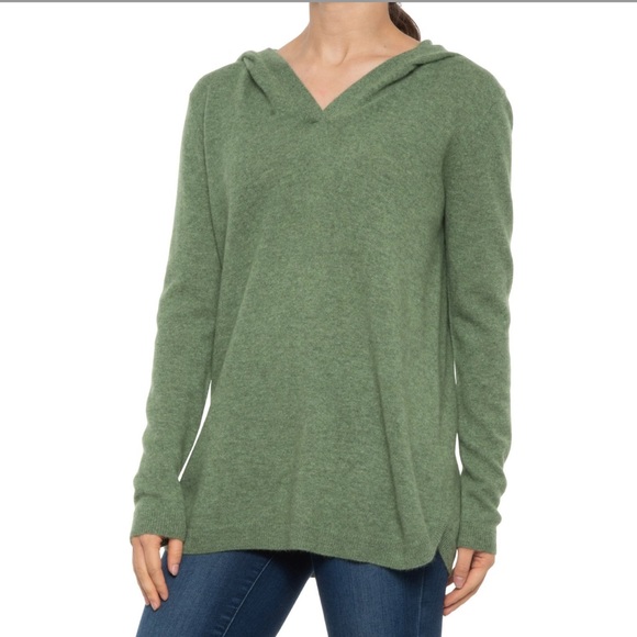 Cashmere Pullover Hoodie 